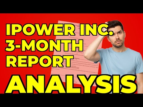 iPower's 10-Q: My Take on Crypto &amp; Revenue Plunge Risks
