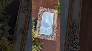 How To Update A Thrift Store Mirror Diy Cottagecore Wall Decor