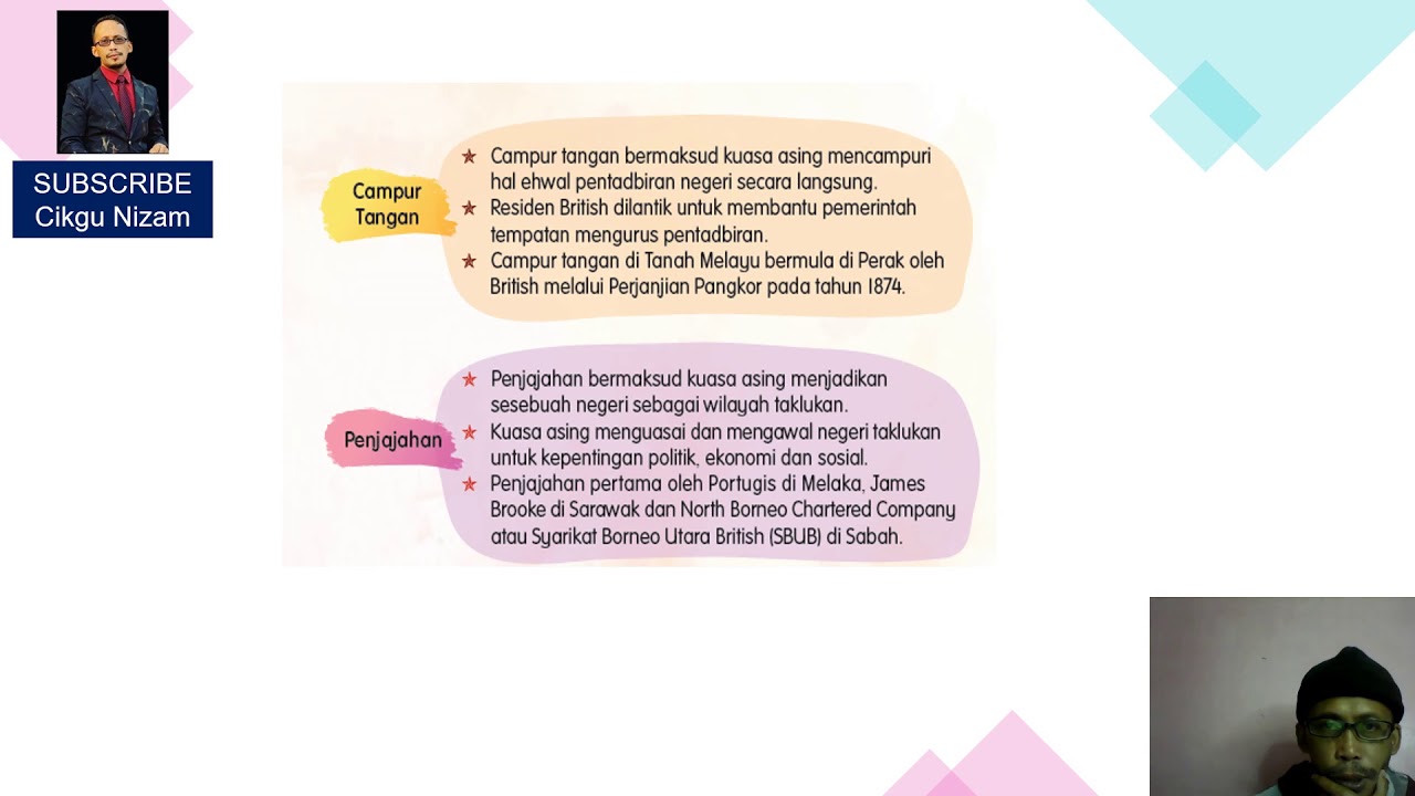 Sejarah Tahun 5 Perjuangan Kemerdekaan Negara Youtube