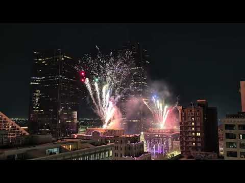 Sundance Square NYE 2026 fireworks 