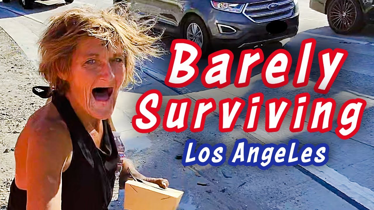 HUNDREDS of Homeless People Get Fed in Los Angeles