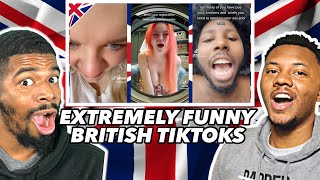 AMERICAN REACTS TO EXTREMELY FUNNY BRITISH TIKTOKS
