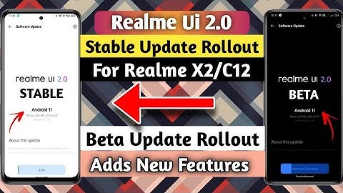 Realme Ui 2.0 Stable Update Rollout For Realme X2/C12 😍 | Realme Ui 2.0 Beta Update Rollout