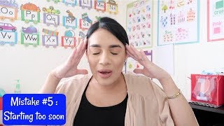 5 Potty Training Mistakes