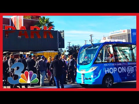 World's first self-driving shuttle crashes on first day of use