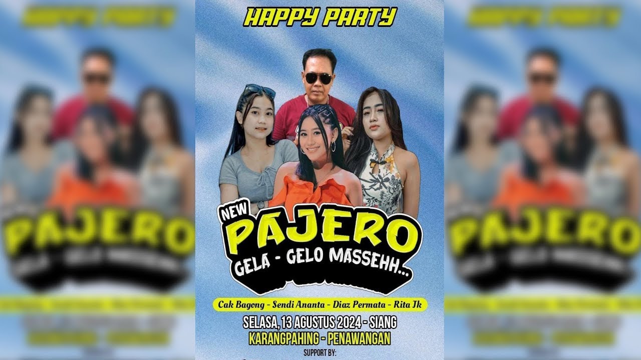 🔴#LIVE NEW PAJERO GELA GELO - DUA PUTRA AUDIO - KARANGPAHING PENAWANGAN - 13 AGUSTUS 2024