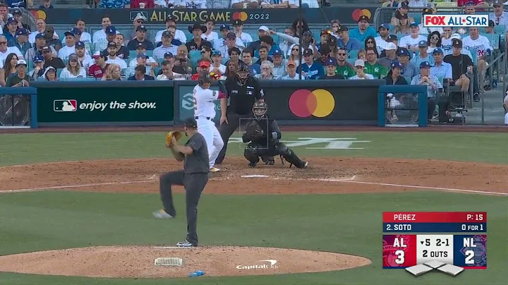Martin Perez's 1-2-3 Inning in the All-Star Game!