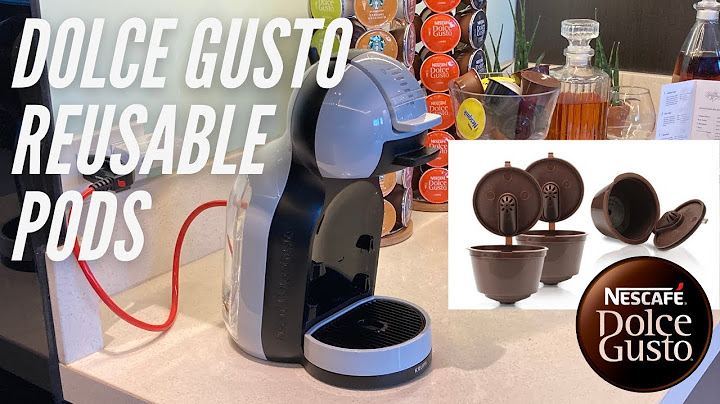 NESCAFÉ® Dolce Gusto: How to Use Reusable Coffee Pods or Capsules