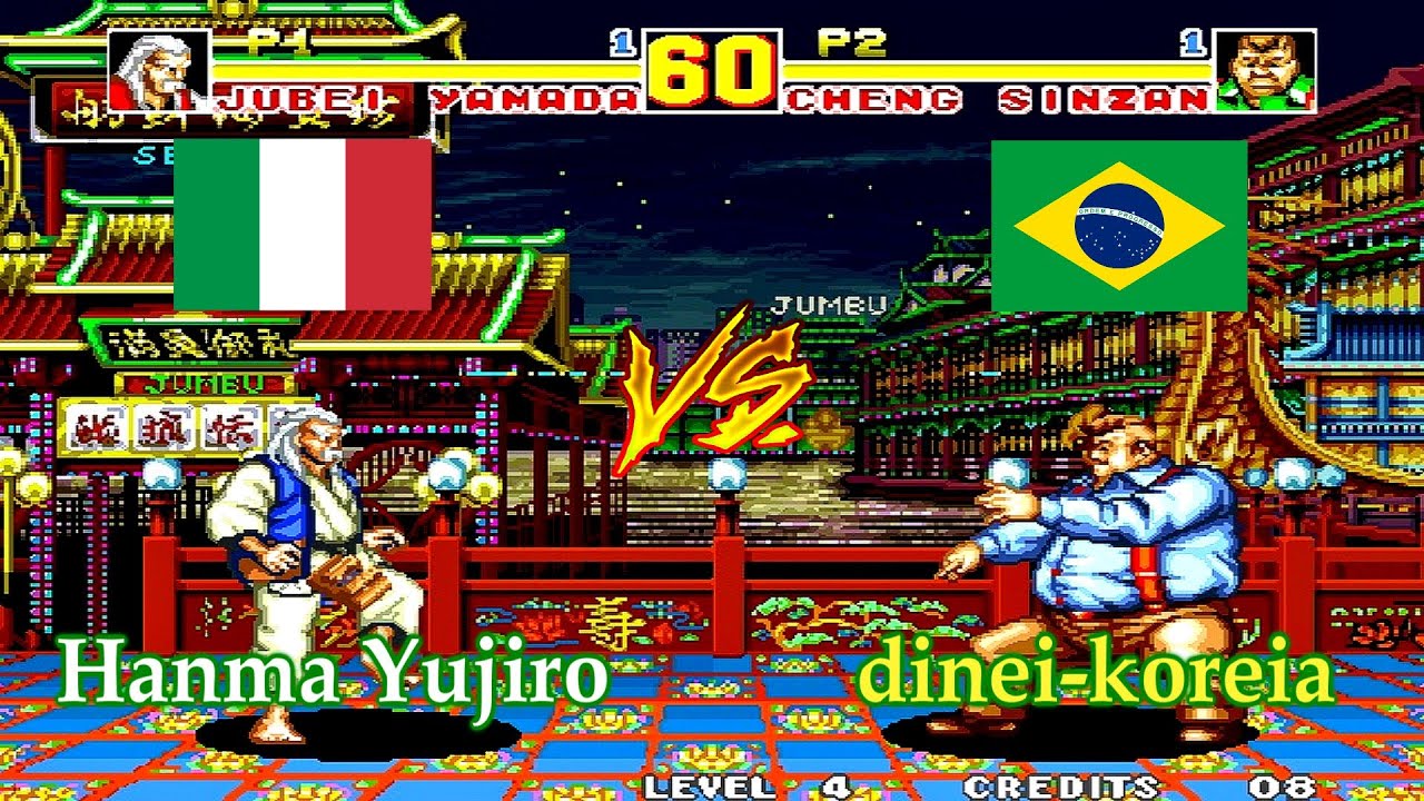 Fatal Fury Special - Hanma Yujiro vs dinei-koreia FT5