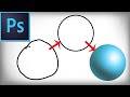 How to create perfect circles in photoshop drawing spheres for digital artists