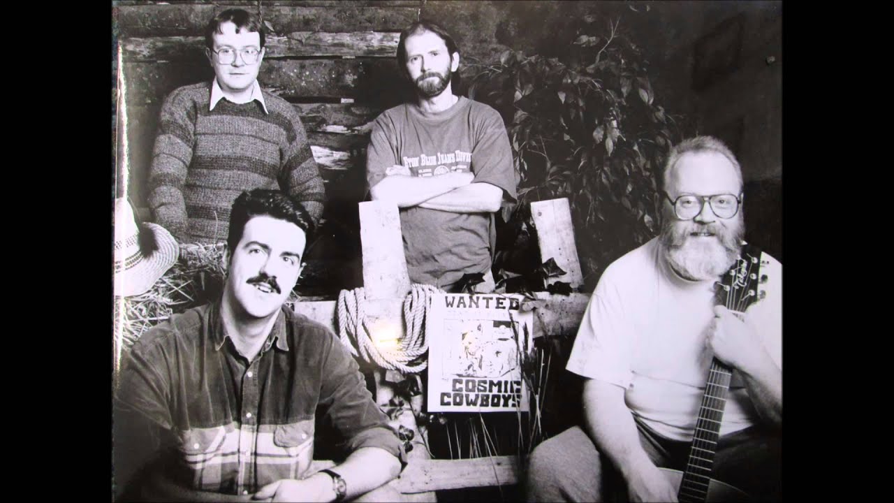Cosmic Cowboys Strabane 1991 song title Rolling on