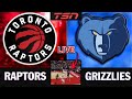 Watch Toronto Raptors vs. Memphis Grizzlies Live | Scores, Highlights & Play-by-Play on TSN π