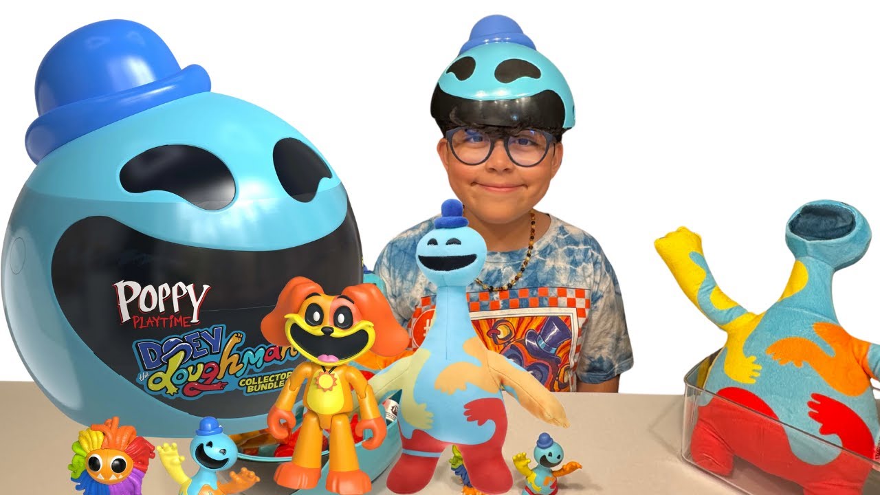 NEW Official Poppy Playtime Doey the Doughman Collector's Bundle