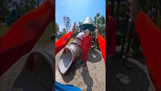 Bela ciao Escape In playground parkour pov#youtubeshorts#shorts