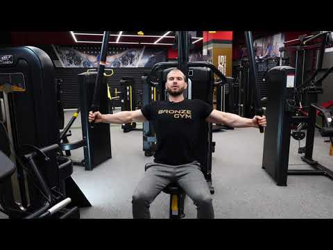 Обзор силового тренажера Bronze Gym M05-002A. Баттерфляй/Задняя дельта