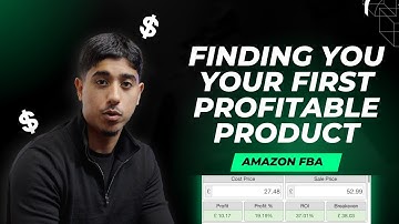 How to Find Your FIRST Profitable Product to sell on Amazon (Step-by-Step Guide)