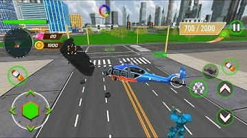 Bus Robot Car Transform War - Game Spaceship Robot - Android Gameplay