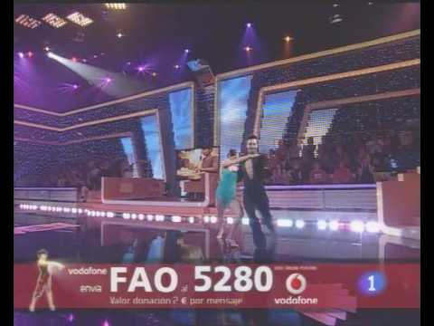 Aida Gomez baila pasodoble gala FAO tve