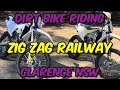 Clarence Zig Zag NSW Enduro Dirt Bike Riding SIngle tracks Sept 2019