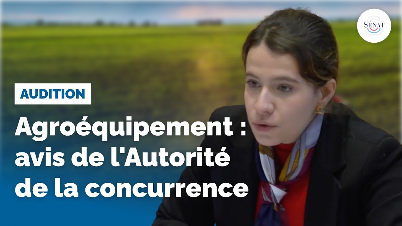Agroéquipement : avis de l'Autorité de la concurrence