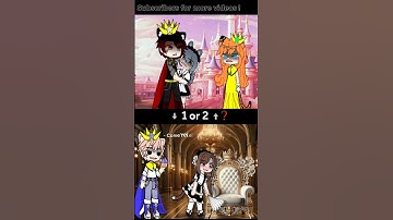 PACIFY HER 1 or 2 ?! #gacha #gachaclub #gachalife #shorts #gachatiktok #trending #memes #fyp