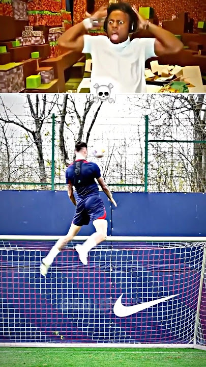 IShowSpeed Scared By This Insane Header🤯 | Benjamin Šeško