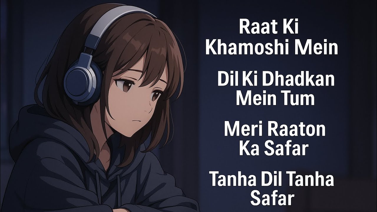 Hindi Lo-Fi Songs new  Mix | Heart Touching Emotional Night Vibes | nonstop Chill Playlist 2025