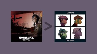 every gorillaz album ranked