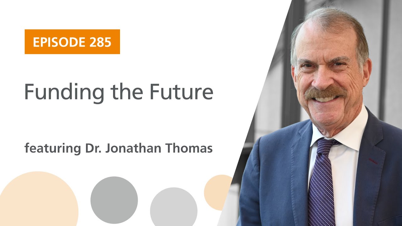 Funding the Future featuring Dr. Jonathan Thomas | The Stem Cell Podcast