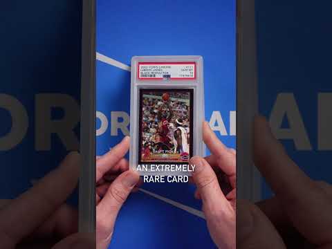 Video: LeBron James Autographed Rookie Card postavlja nov rekord