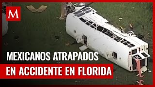 Fatal accidente automovilístico en Florida involucró a autobús con trabajadores mexicanos agrícolas