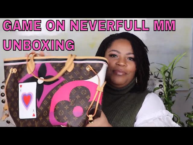 LOUIS VUITTON GAME ON NEVERFULL MM UNBOXING #LOUIS