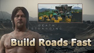 Easiest Way To Farm Material! - MULE Camps \& Roads - Death Stranding Tips \& Tricks