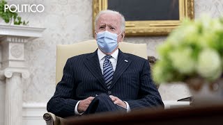 Biden says he’s ‘praying’ for a guilty verdict in Chauvin trial