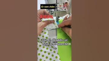 Cách ghép vải đơn giản cho người mới học may - ke nam châm| Song Anh MK #Phutungmaykhausonganh