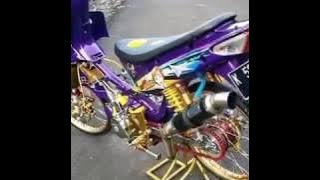 Terbaru #supra 100cc# modifikasi drag recing