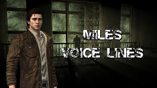 Outlast: Miles' voice lines