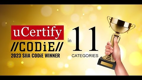 uCertify named SIIA CODiE Award 2023 winner in 11 categories