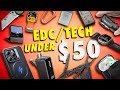 10 Budget EDC/Tech Gifts UNDER $50 for Men - Gift Guide 2025