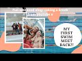 MY FIRST SWIM MEET BACK!! Taking A break from youtube + THE OODIE REVIEW | Fun weekend vlog x