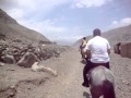 Montando caballos Lunahuaná
