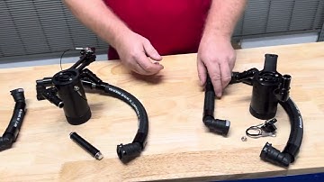 UPR Catch Can Oil Separator & Clean Side Can for 2024+ Mustang GT, incl Whipple & VMP