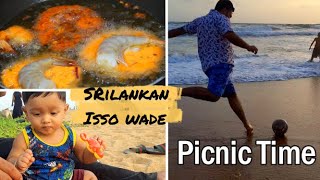 We went on a picnic / srilankan beach snacks / The perfect ISSO WADE recipe / srilankan street food