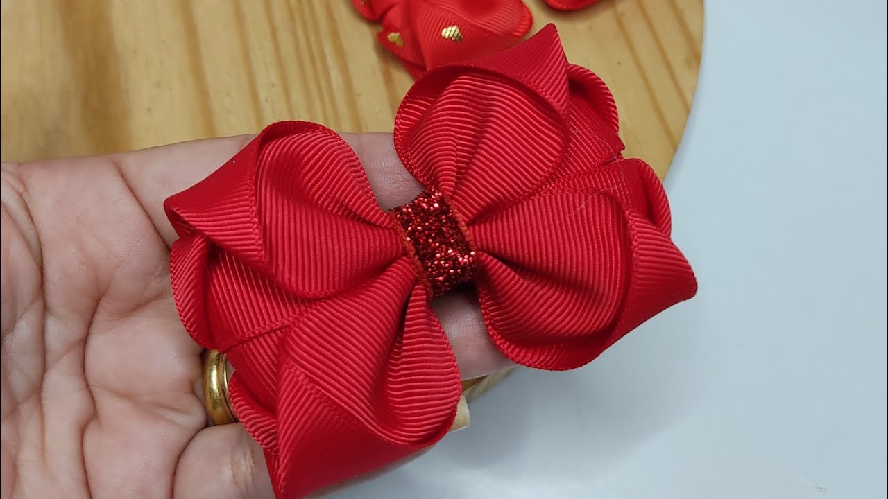 Laço Inspiração ( Laço Cris Coração) Fita N 9 🎀