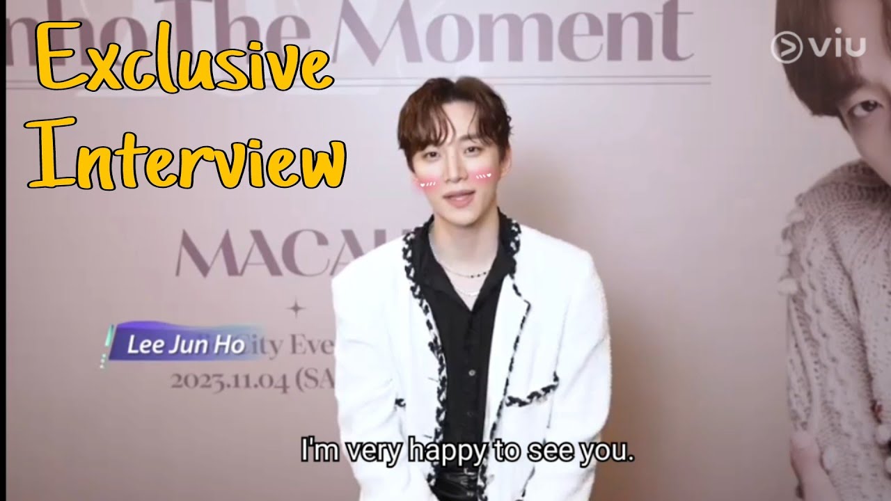 Exclusive Interview with Lee Jun Ho (Eng Sub) - YouTube