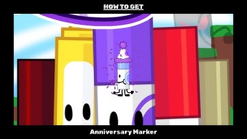 How to get Anniversary Marker | Roblox Find the Markers