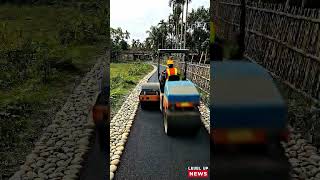 Road Construction Timelapse You Can’t Stop Watching 👀 #beforeandafter #youtubeshorts #satisfying