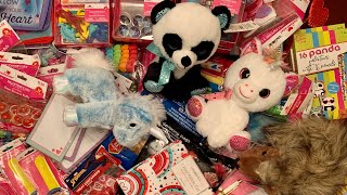 HUGE WALMART VALENTINES 90% Off CLEARANCE HAUL!! | For Operation Christmas Child Shoeboxes 2021