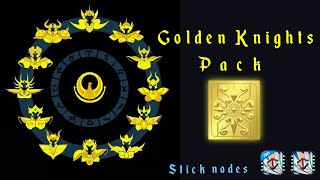 Saint Seiya pack: 12 Golds 🪙 | °Stick nodes pack download°