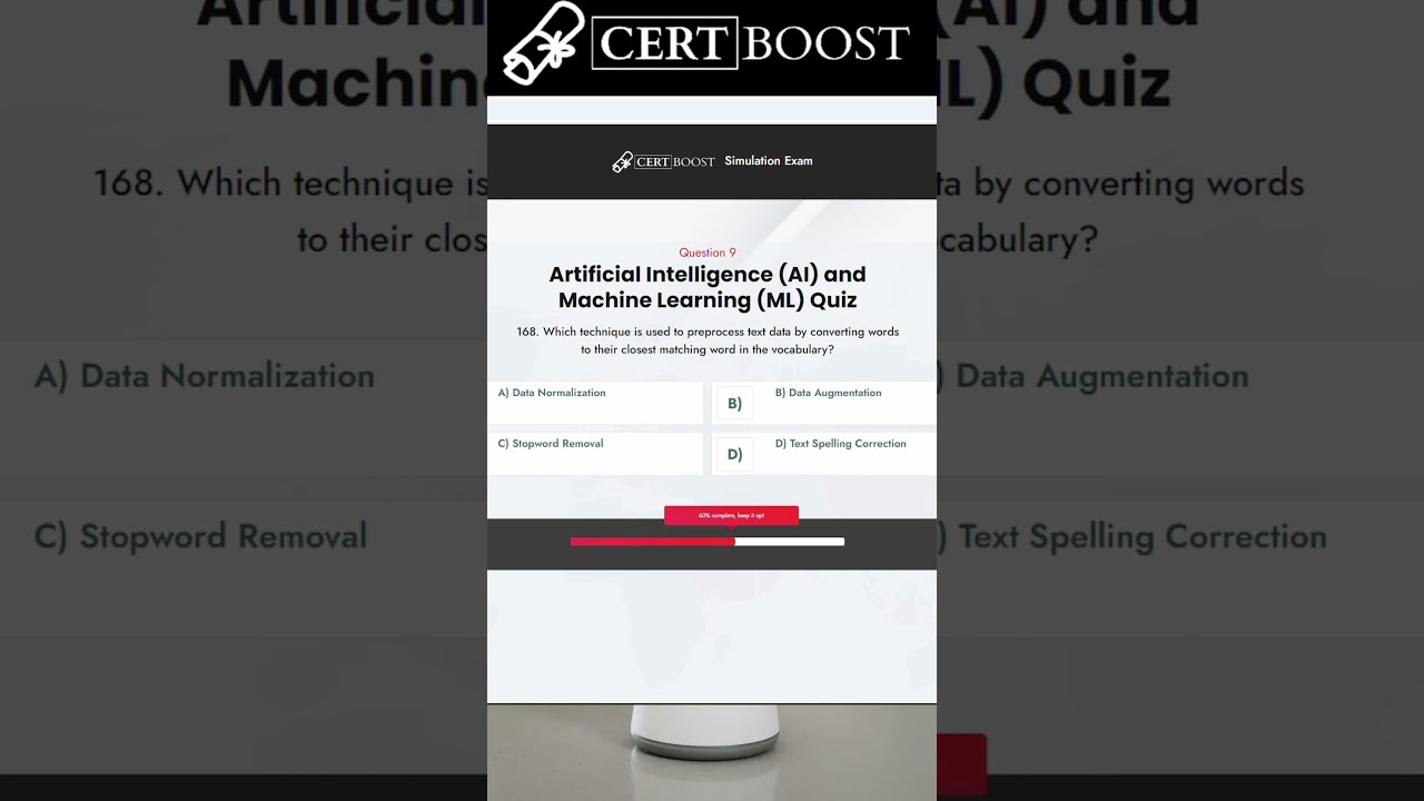Certboost Expat Simulation Exam Review of Artificial Intelligence & Machine Learning | Certboost.xyz